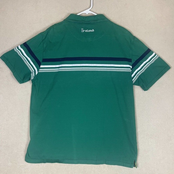 Retro Irish Heritage Collection Mens 3XL Short Sleeve Casual Polo‎ Shirt Green - Picture 11 of 12